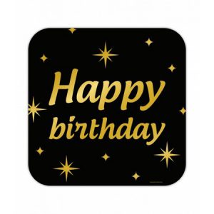 Classy Huldeschild Happy Birthday
